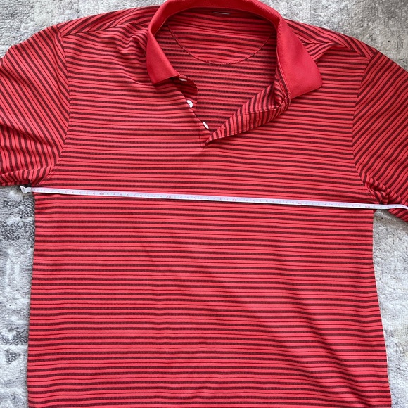SOLD-Nike Orange Workout Polo top - Picture 11 of 16